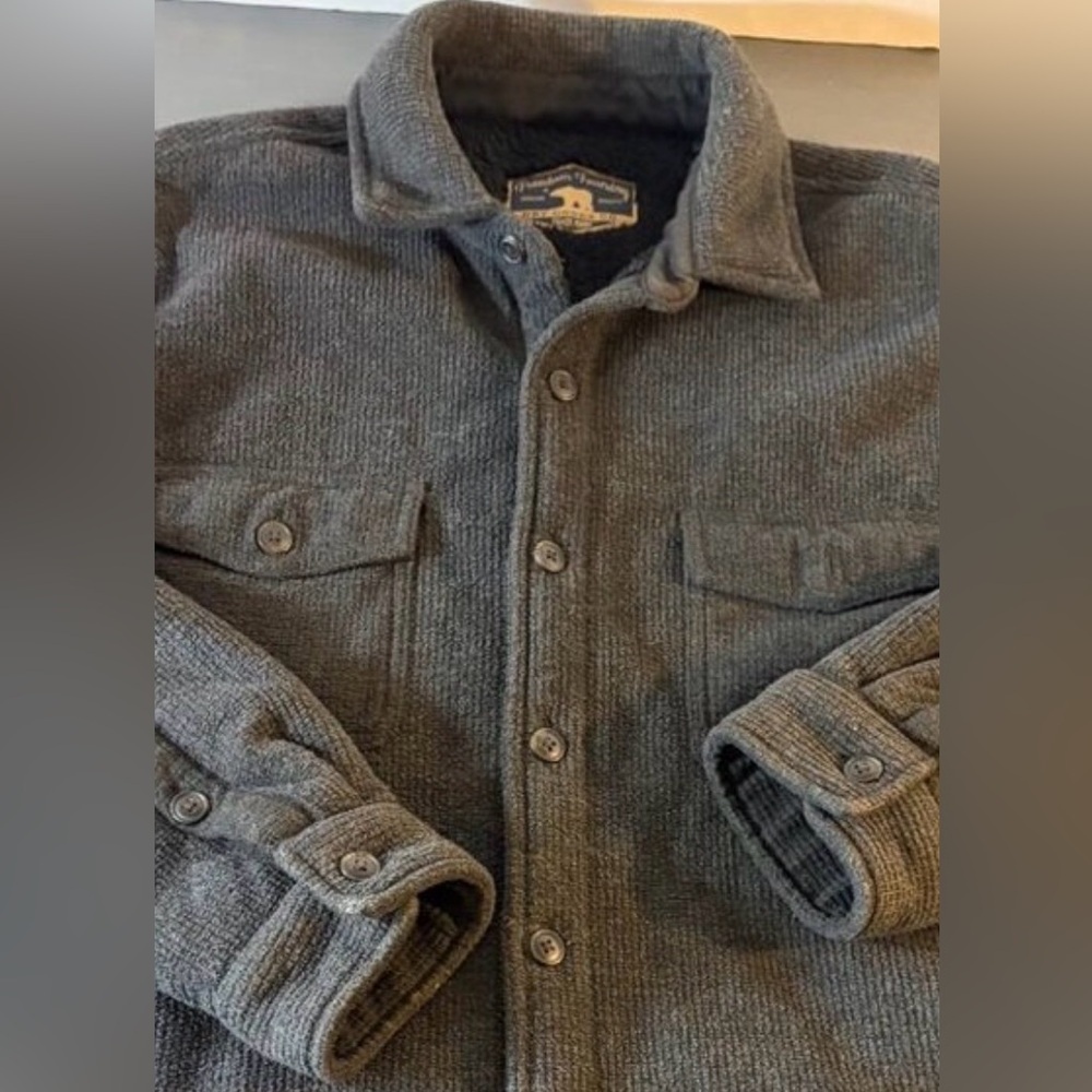 Freedom Foundry Sherpa-Lined Shirt Jacket – Men’s Large